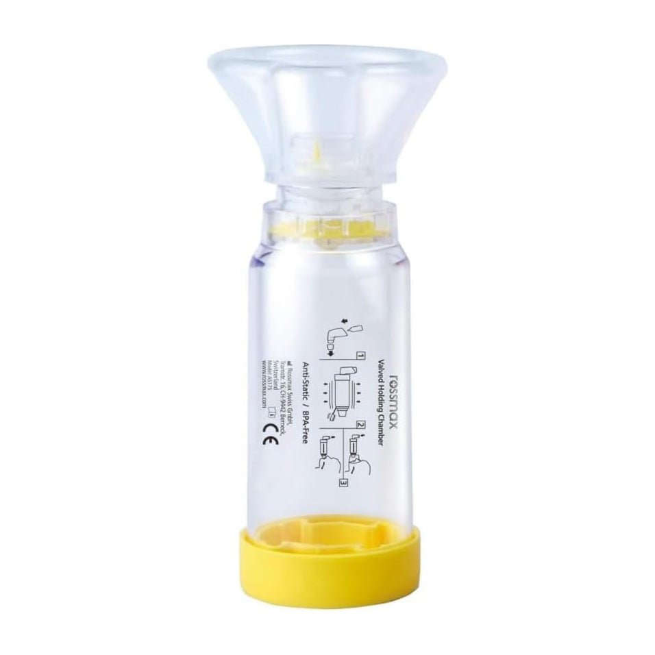 منتج Rossmax للعناية بالأم والطفل | Rossmax Valved Holding Chamber For Child (1-5) Years - 175ml