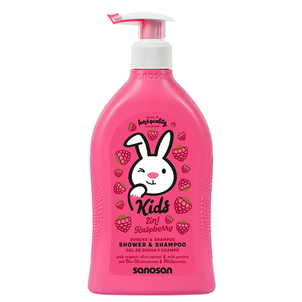Sanosan Shower & Shampoo Raspberry