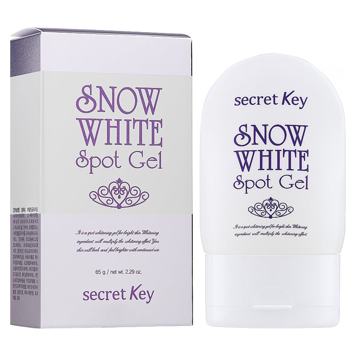 Snow white spot gel