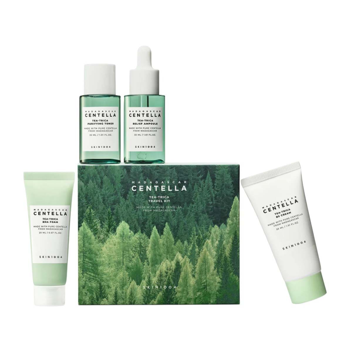 منتج عناية بالبشرة | Skin 1004 Madagascar Centella Tea Trica Travel Kit