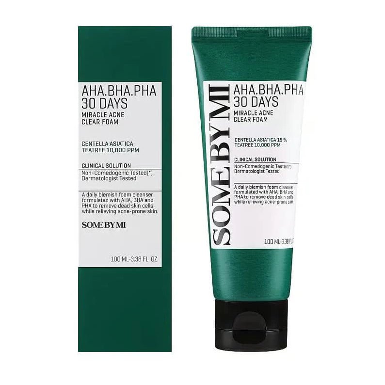 غسول | Some By Mi Aha Bha Pha 30 Days Miracle Acne Clear Foam - 100ml