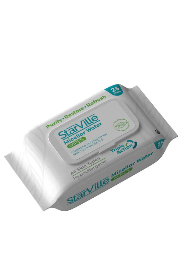 Starville Micellar Water Wipes 25 pcs