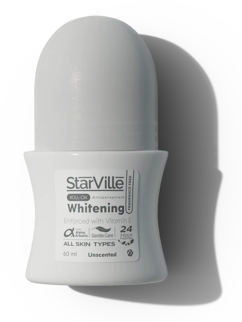 Starville Whitening Roll On Deodorant Fragrance Free 60 ml