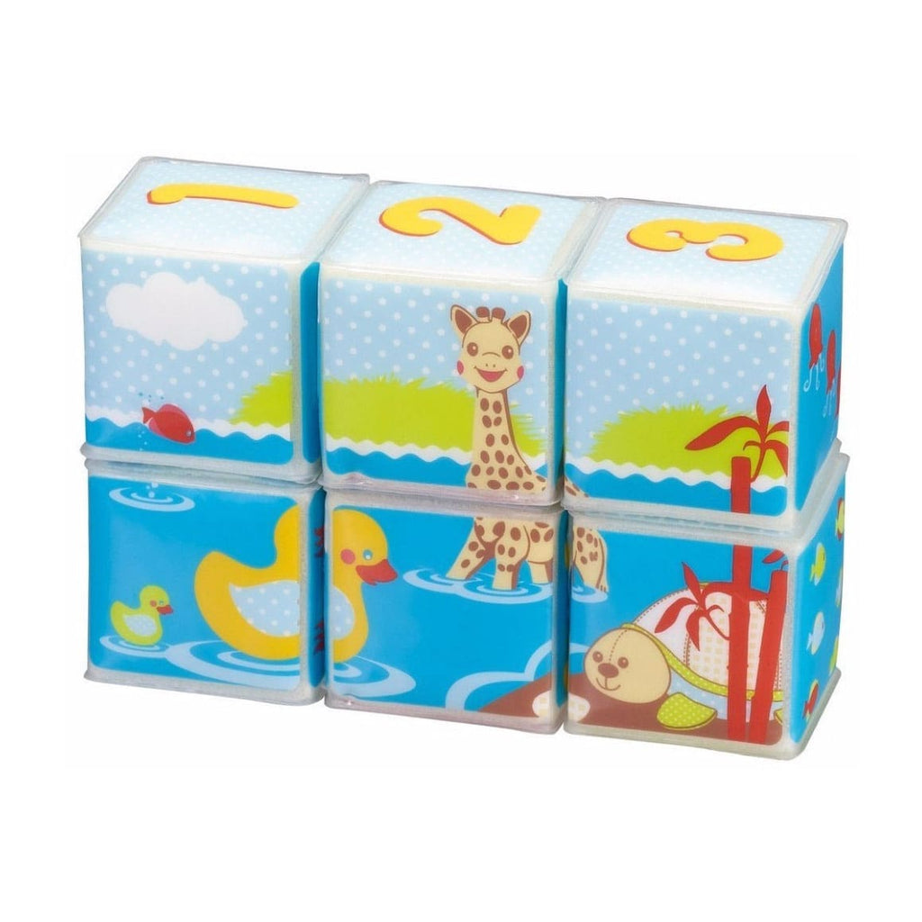 منتج Vulli Sophie la girafe للعناية بالأم والطفل | Vulli Sophie la Girafe Bath Cube