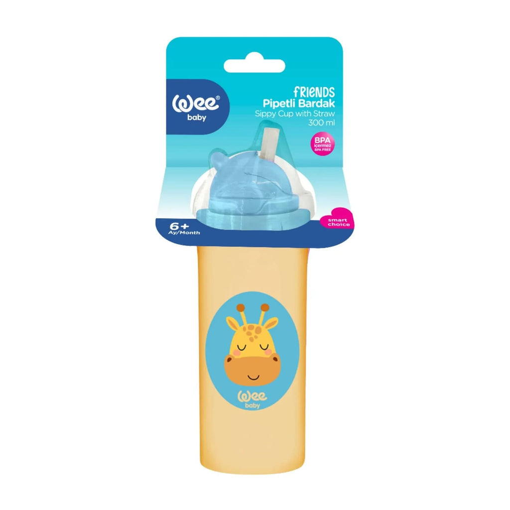 منتج Wee Baby للعناية بالأم والطفل | Wee Baby Freinds Straw Cup (6m+) - 300ml