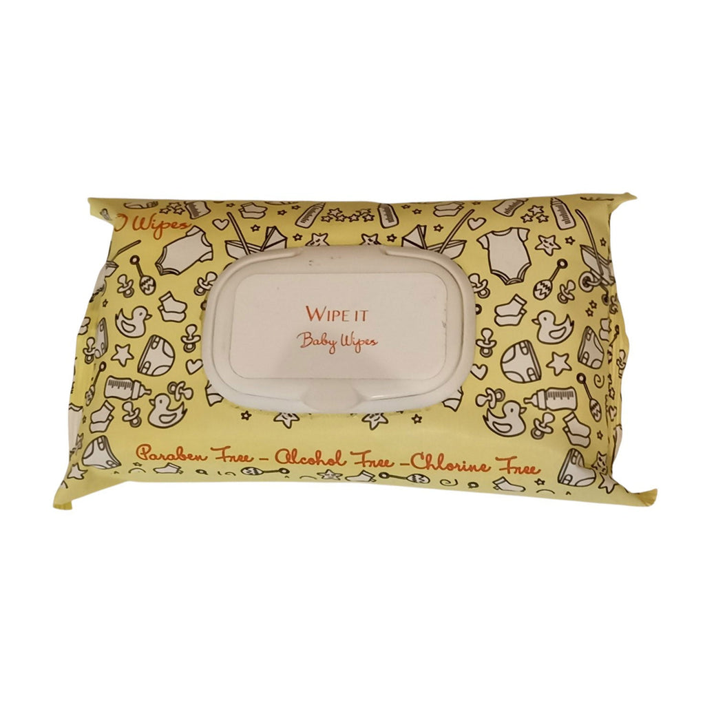 منتج Wipe It للعناية بالأم والطفل | Wipe It 60 Baby Wipes - 60 Wipes