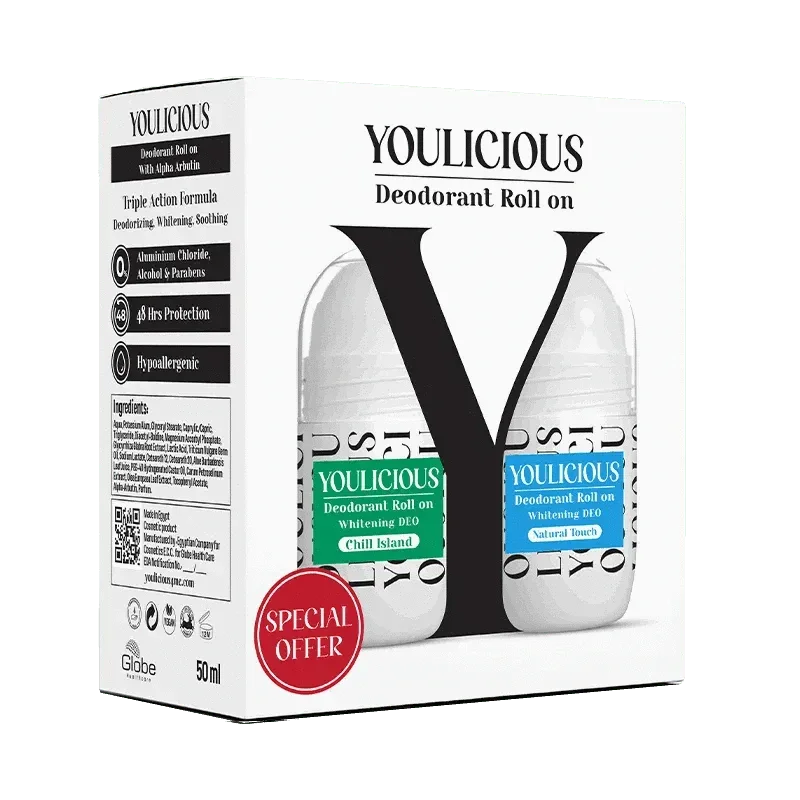 Youlicious Deodorant Roll On Promo (Chill Island + Natural Touch)