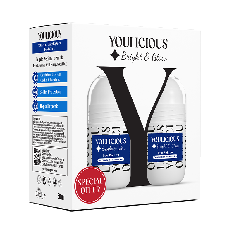 Youlicious Bright & Glow Deo Roll On Promo ( 2 Pcs)